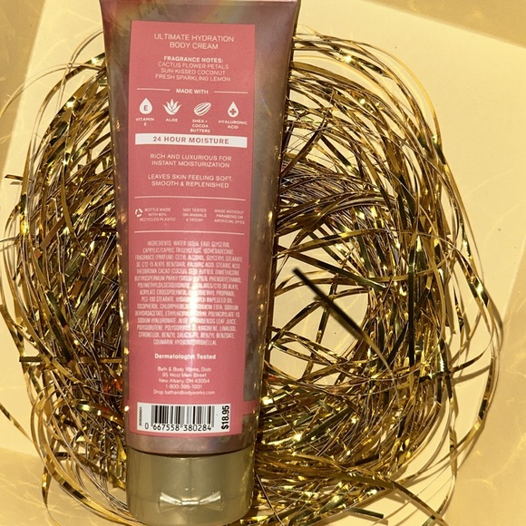 Bath&BodyWorks “Cactus Blossom” Body Cream Lotion 8oz Used once - Picture 2 of 3